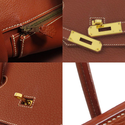 HERMES エルメス バーキン40 ゴールド金具 ハンドバッグ アルデンヌ レディース 中古