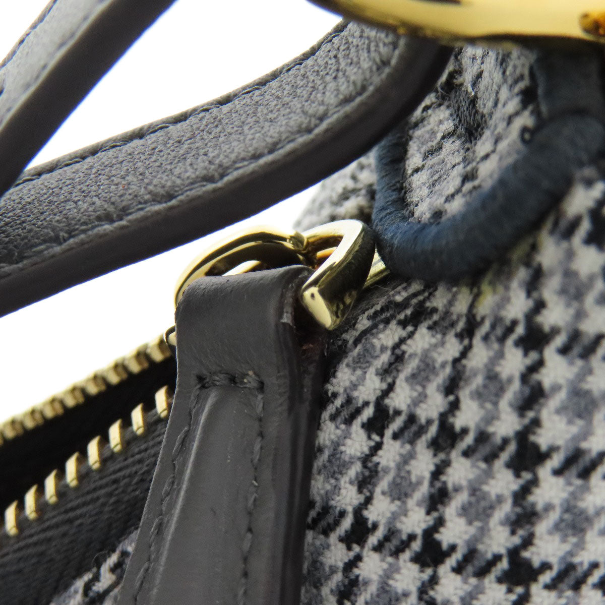 FENDI フェンディ フェンディグラフィ ショルダーバッグ キャンバス レディース 中古