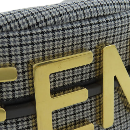 FENDI フェンディ フェンディグラフィ ショルダーバッグ キャンバス レディース 中古