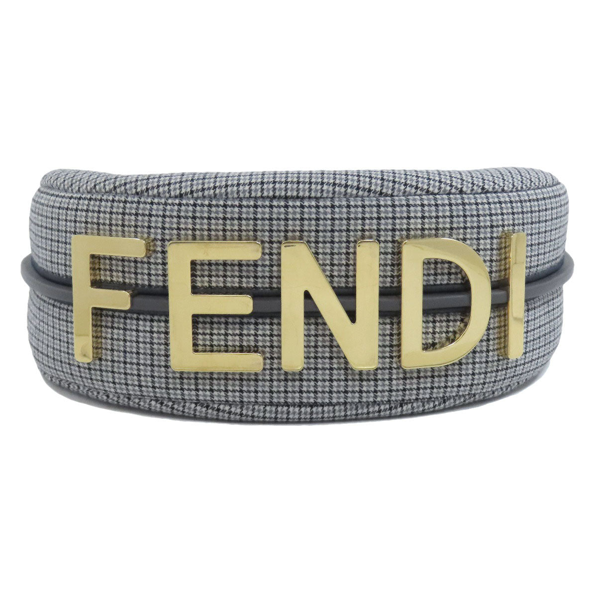 FENDI フェンディ フェンディグラフィ ショルダーバッグ キャンバス レディース 中古