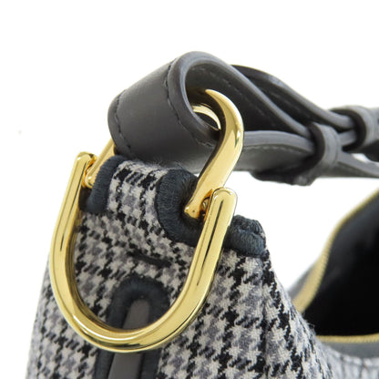 FENDI フェンディ フェンディグラフィ ショルダーバッグ キャンバス レディース 中古