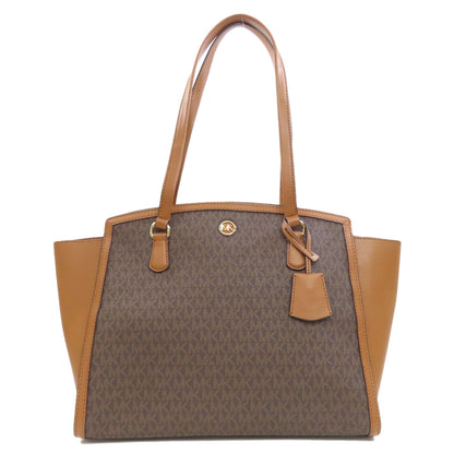 Michael Kors マイケルコース MKシグネチャー トートバッグ PVC レディース 中古