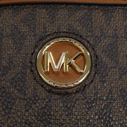Michael Kors マイケルコース MKシグネチャー トートバッグ PVC レディース 中古
