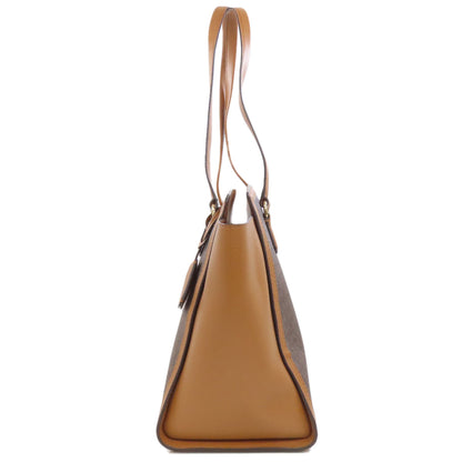 Michael Kors マイケルコース MKシグネチャー トートバッグ PVC レディース 中古