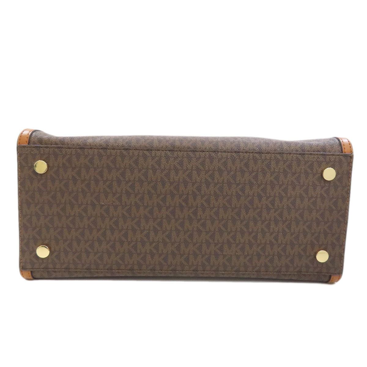 Michael Kors マイケルコース MKシグネチャー トートバッグ PVC レディース 中古