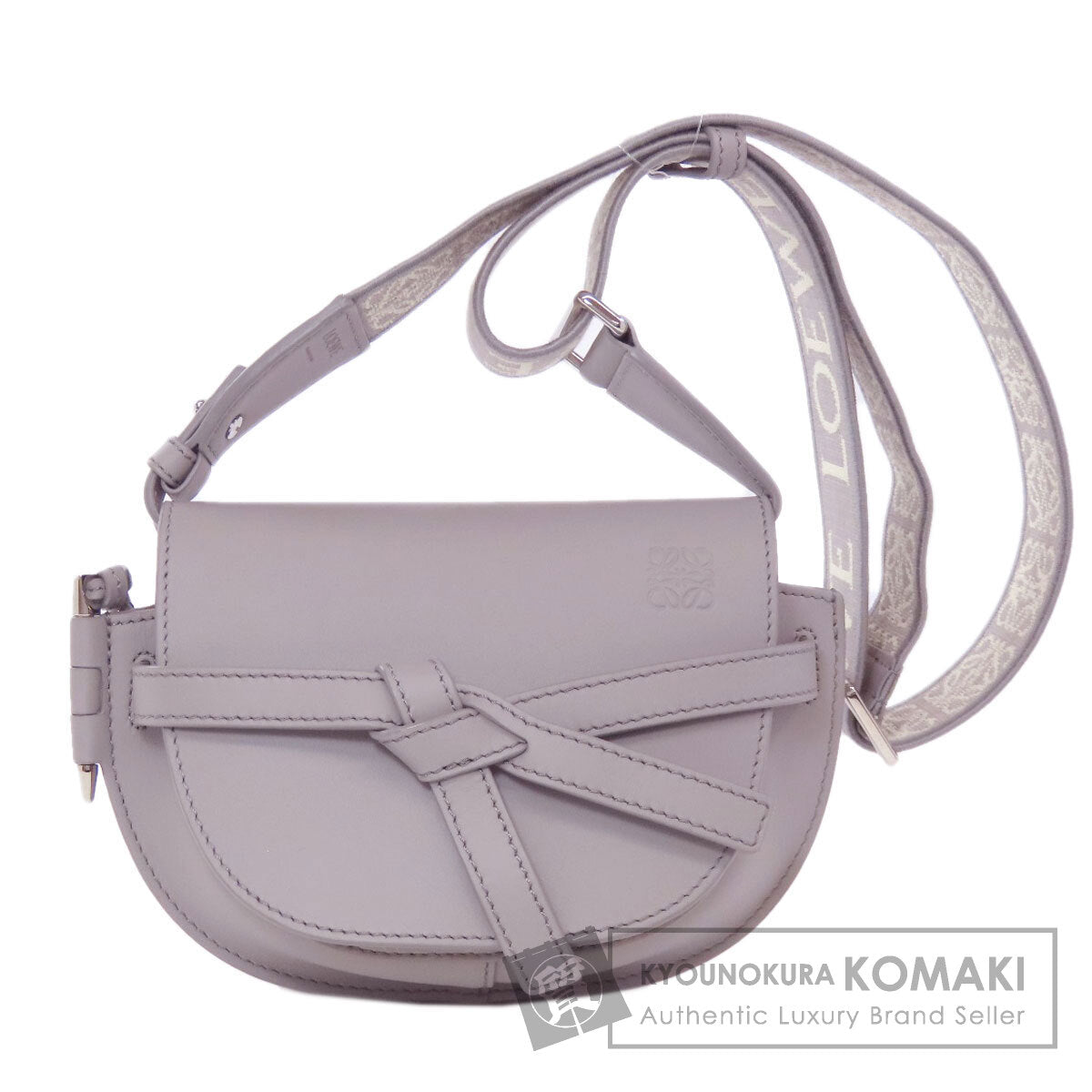 LOEWE ロエベ ゲートデュアル ショルダーバッグ カーフ レディース 中古