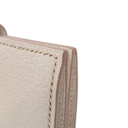 HERMES エルメス ベアン ゴールド金具 カードケース シェーブル レディース 中古