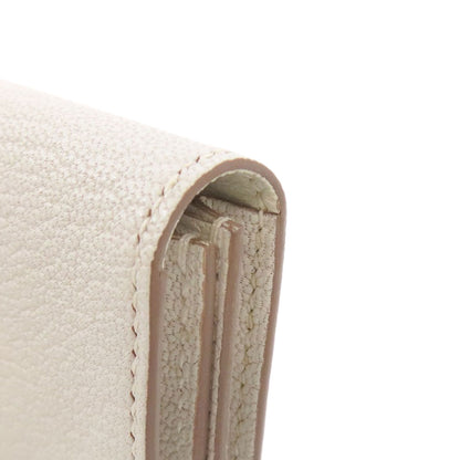 HERMES エルメス ベアン ゴールド金具 カードケース シェーブル レディース 中古
