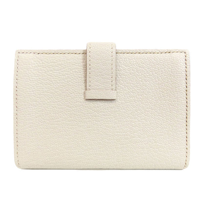 HERMES エルメス ベアン ゴールド金具 カードケース シェーブル レディース 中古