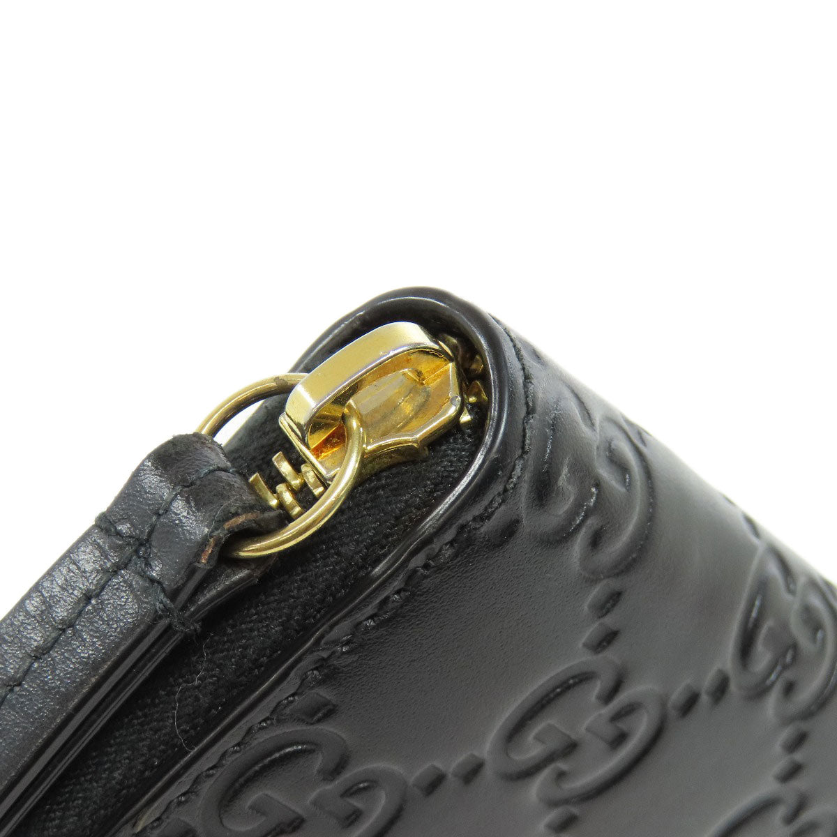 GUCCI グッチ 447939 GG シマ カードケース レザー レディース 中古
