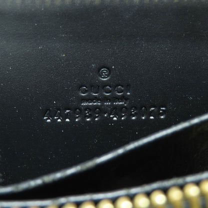 GUCCI グッチ 447939 GG シマ カードケース レザー レディース 中古