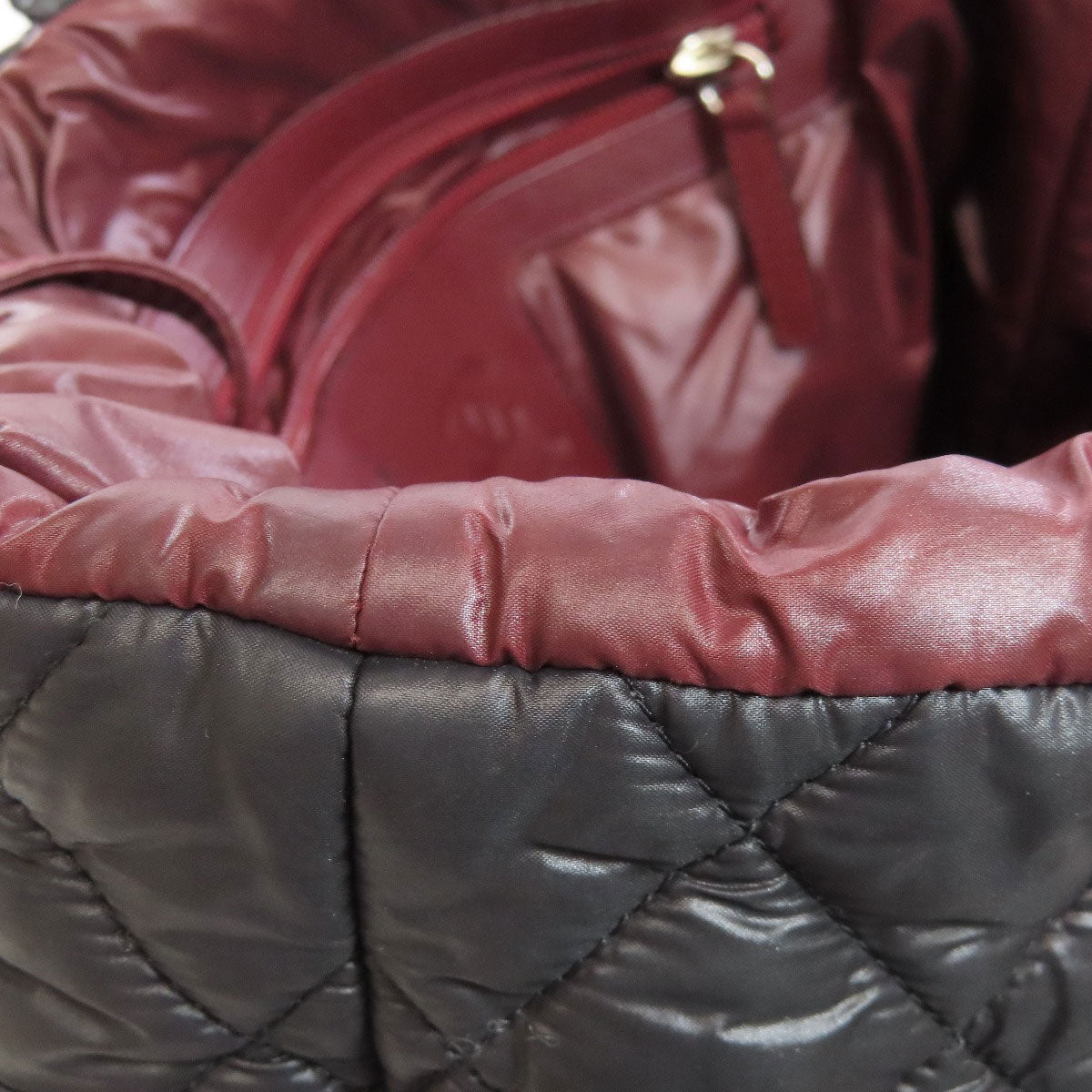 CHANEL シャネル コココクーン シルバー金具 リュック・デイパック ナイロン レディース 中古