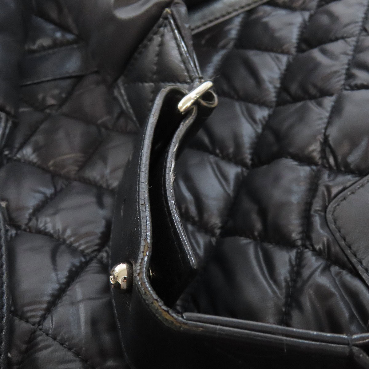 CHANEL シャネル コココクーン シルバー金具 リュック・デイパック ナイロン レディース 中古