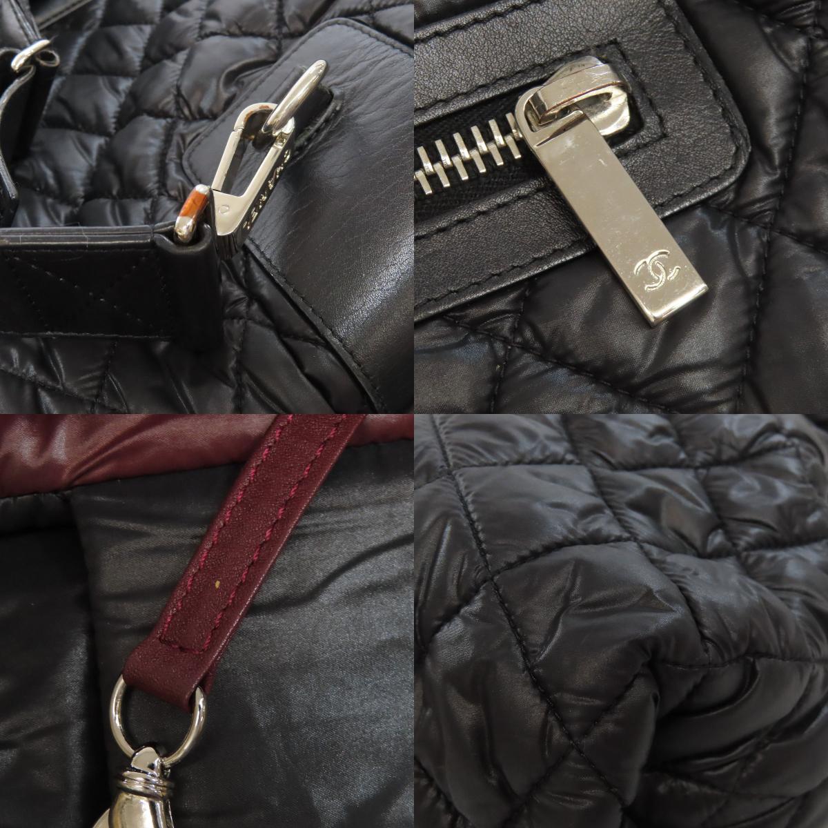 CHANEL シャネル コココクーン シルバー金具 リュック・デイパック ナイロン レディース 中古