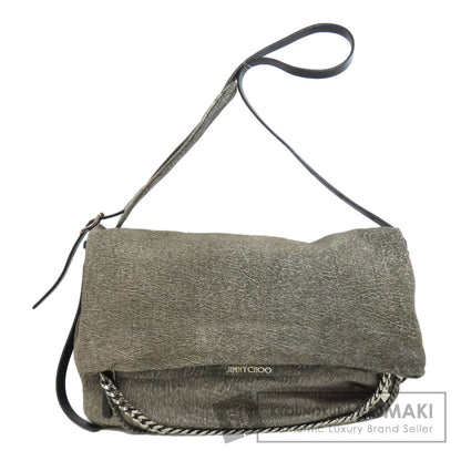 Jimmy Choo ジミーチュウ バイカーチェーン トートバッグ レザー レディース 中古