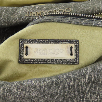 Jimmy Choo ジミーチュウ バイカーチェーン トートバッグ レザー レディース 中古