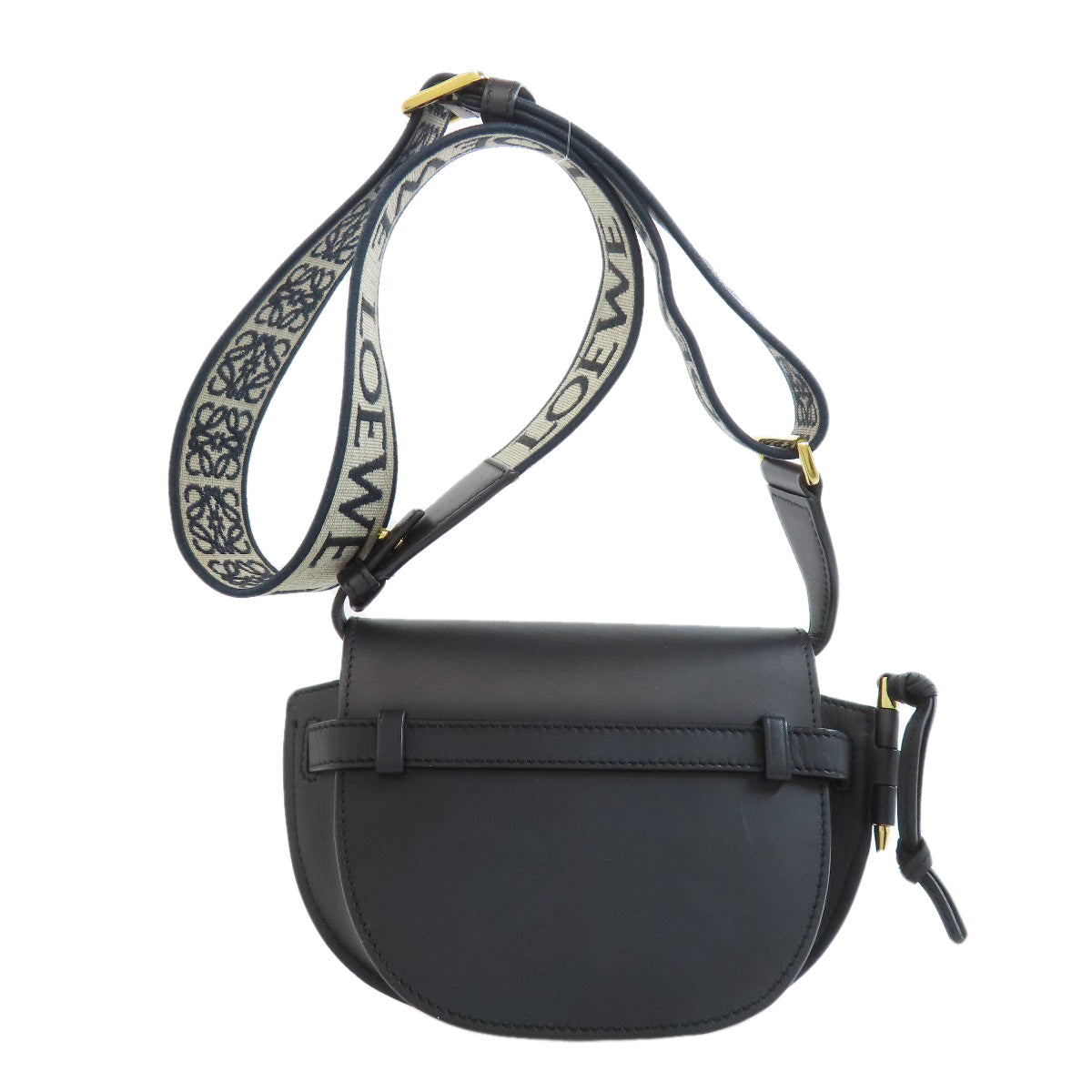 LOEWE ロエベ ゲートデュアル ミニ ショルダーバッグ カーフ レディース 中古