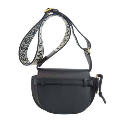 LOEWE ロエベ ゲートデュアル ミニ ショルダーバッグ カーフ レディース 中古