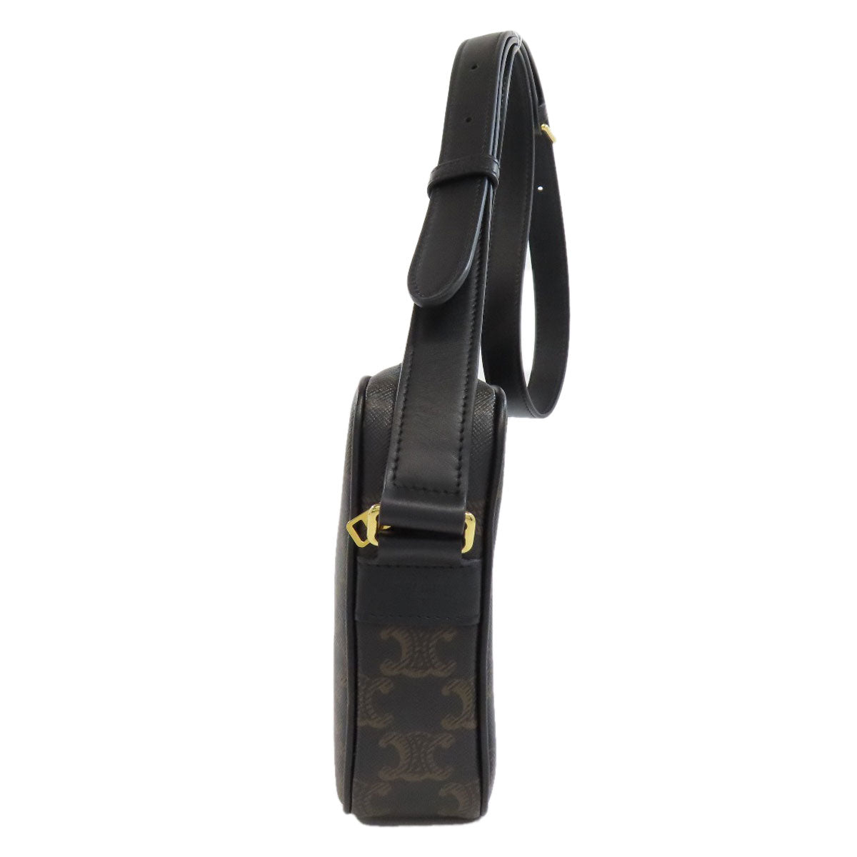 CELINE セリーヌ トリオンフ ショルダーバッグ PVC レディース 中古