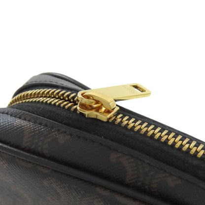CELINE セリーヌ トリオンフ ショルダーバッグ PVC レディース 中古