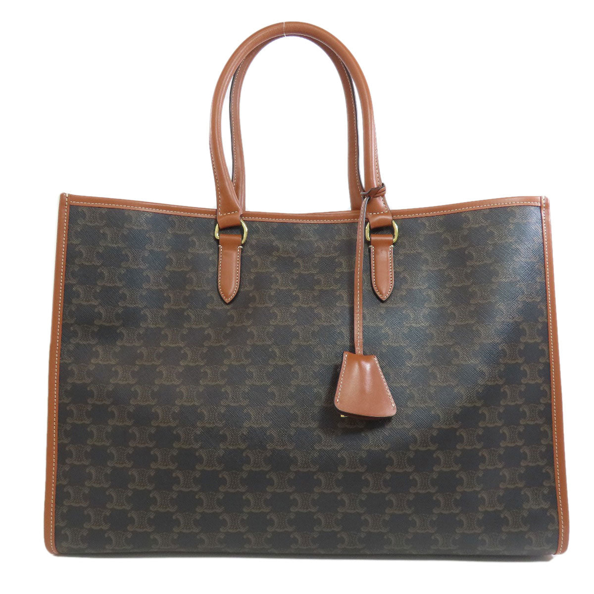 CELINE セリーヌ トリオンフ トートバッグ PVC レディース 中古