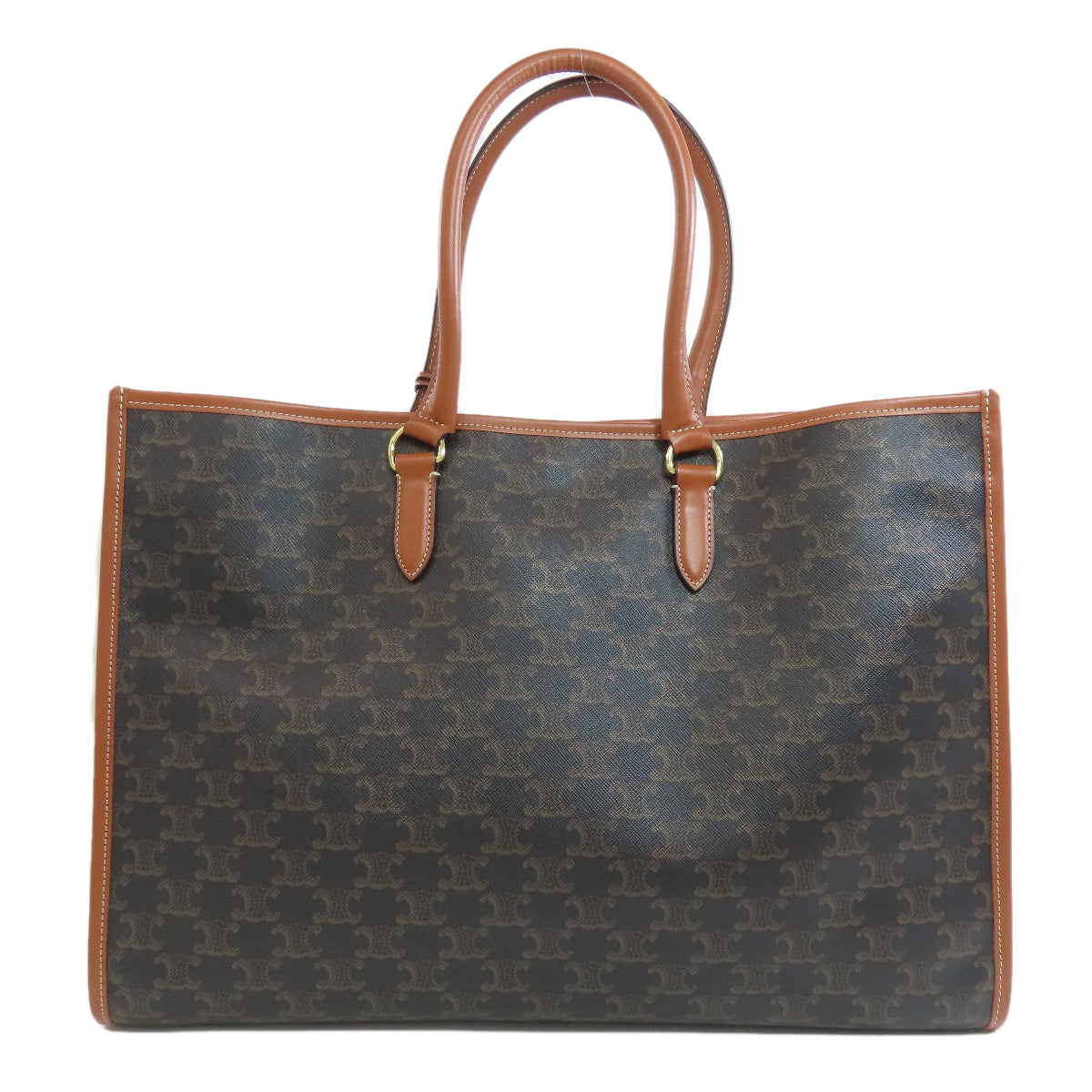 CELINE セリーヌ トリオンフ トートバッグ PVC レディース 中古