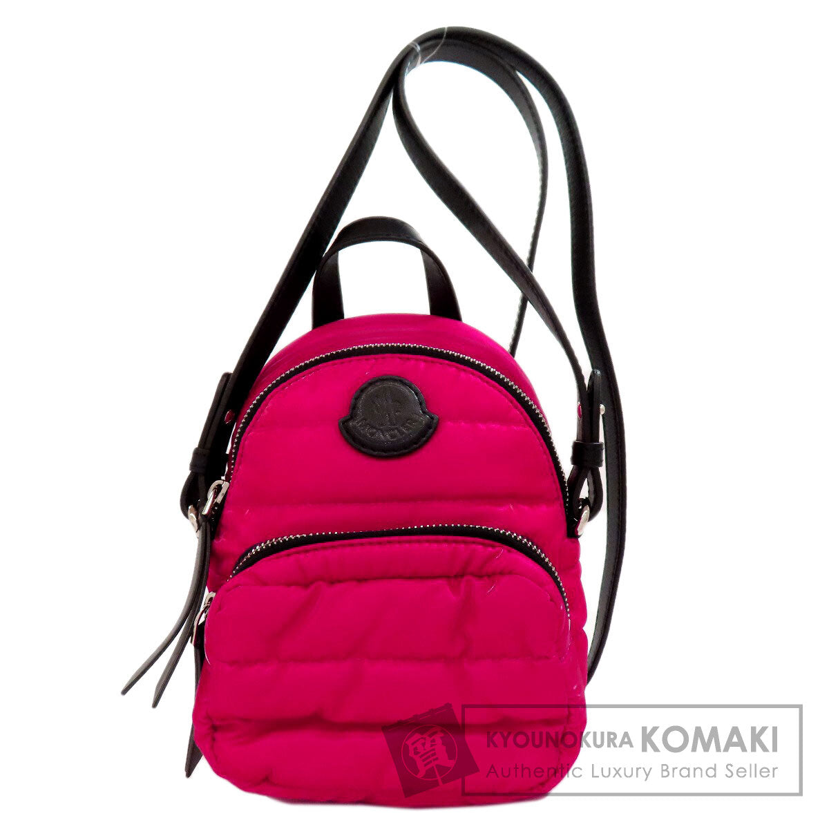 MONCLER モンクレール ロゴ ショルダーバッグ ナイロン レディース 中古