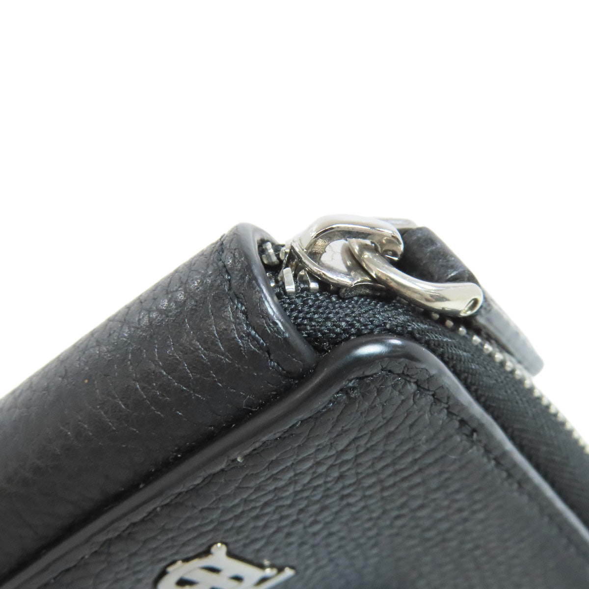 BURBERRY バーバリー ロゴ コインケース レザー レディース 中古