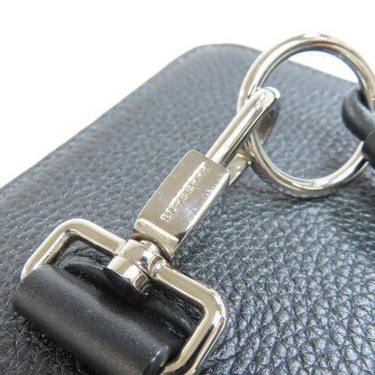 BURBERRY バーバリー ロゴ コインケース レザー レディース 中古