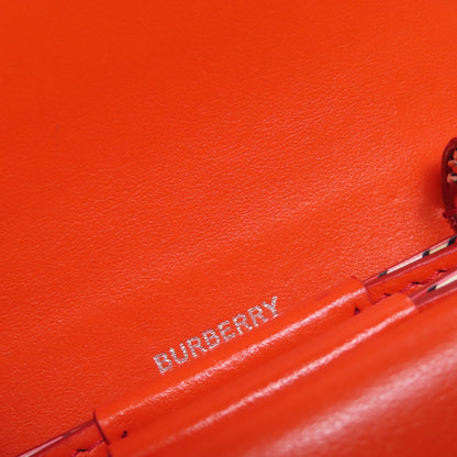 BURBERRY バーバリー ロゴモチーフ 二つ折り財布（小銭入れあり） PVC レディース 中古