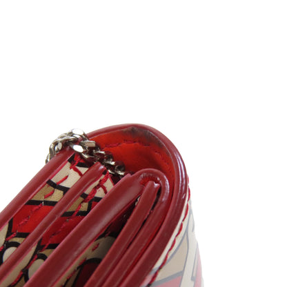 BURBERRY バーバリー ロゴモチーフ 二つ折り財布（小銭入れあり） PVC レディース 中古