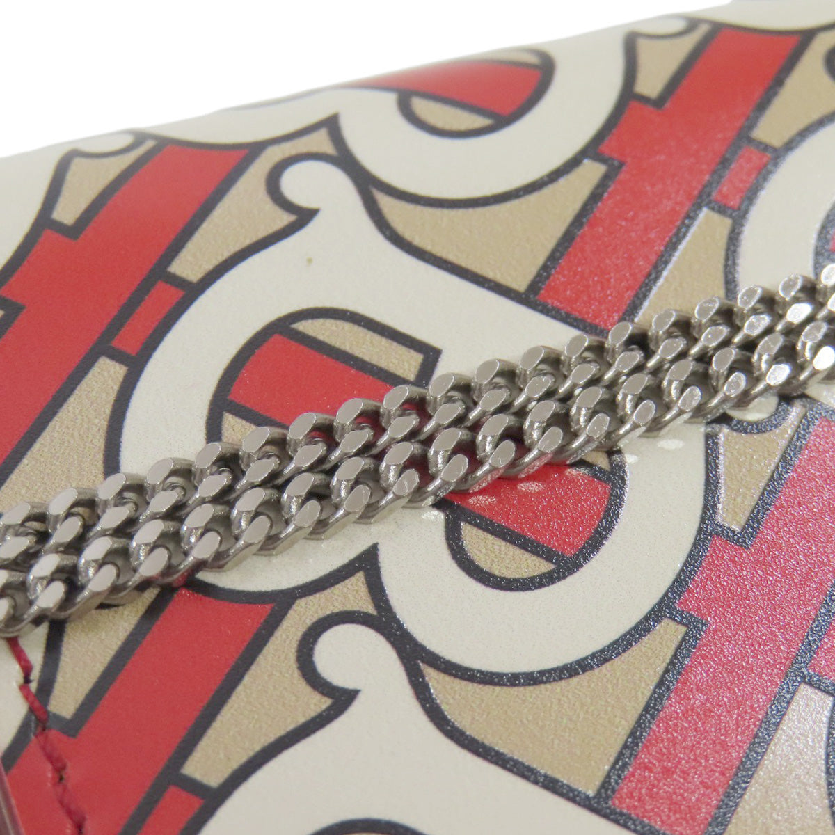 BURBERRY バーバリー ロゴモチーフ 二つ折り財布（小銭入れあり） PVC レディース 中古