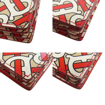 BURBERRY バーバリー ロゴモチーフ 二つ折り財布（小銭入れあり） PVC レディース 中古