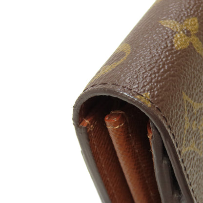 LOUIS VUITTON ルイヴィトン M60531 ポルトフォイユ サラ 長財布（小銭入れあり） モノグラムキャンバス レディース 中古