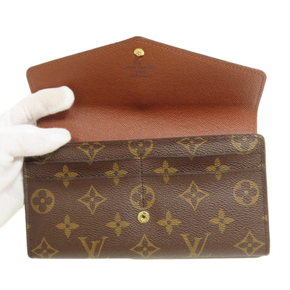 LOUIS VUITTON ルイヴィトン M60531 ポルトフォイユ サラ 長財布（小銭入れあり） モノグラムキャンバス レディース 中古