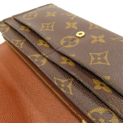 LOUIS VUITTON ルイヴィトン M60531 ポルトフォイユ サラ 長財布（小銭入れあり） モノグラムキャンバス レディース 中古