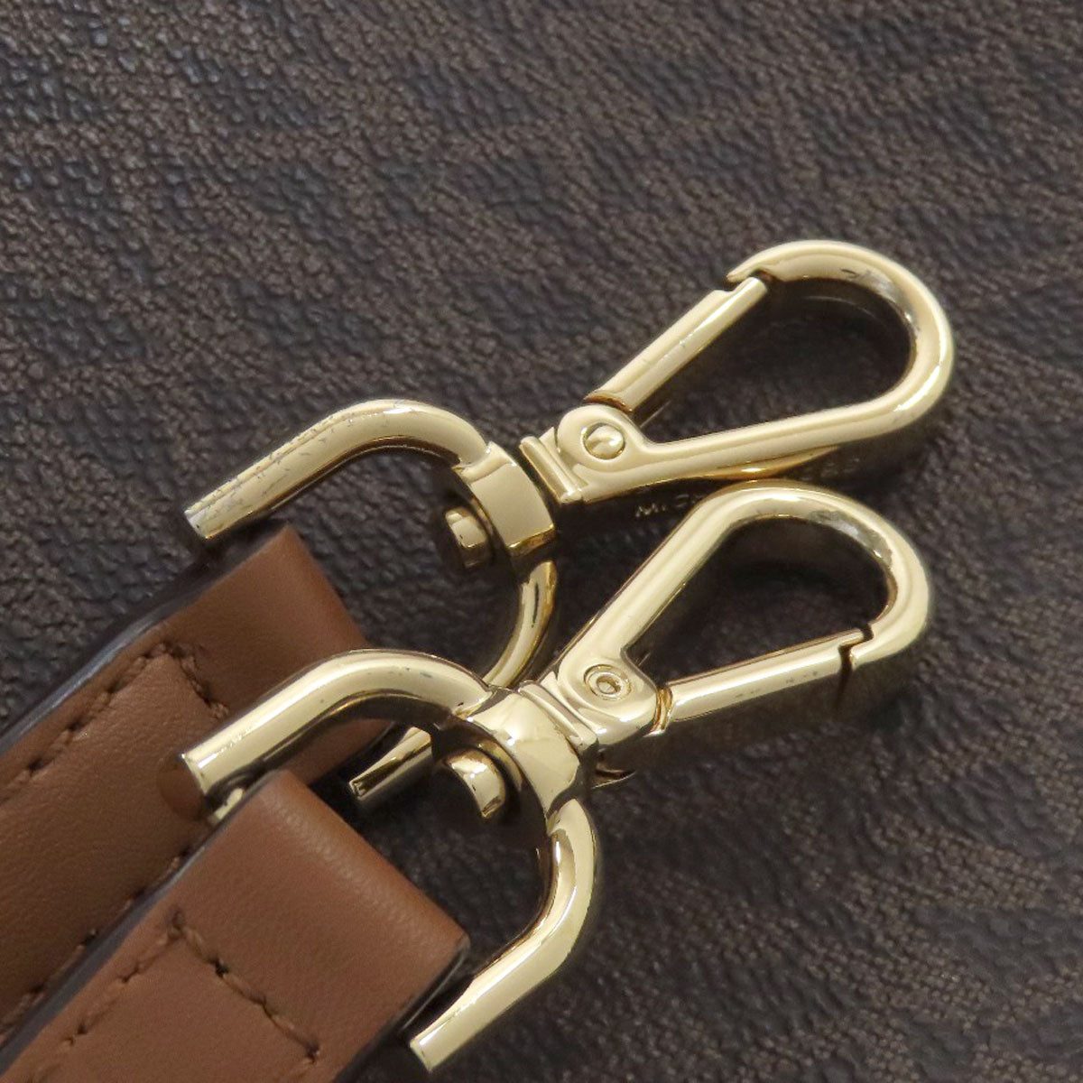 Michael Kors マイケルコース MKシグネチャー 2WAY ハンドバッグ PVC レディース 中古