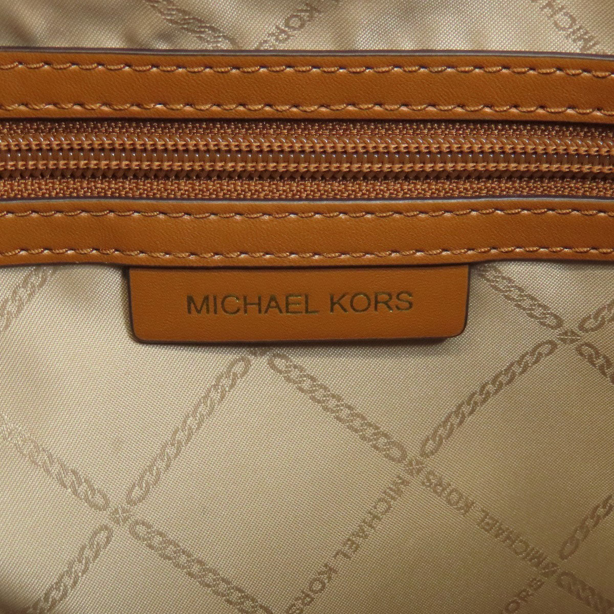 Michael Kors マイケルコース MKシグネチャー 2WAY ハンドバッグ PVC レディース 中古
