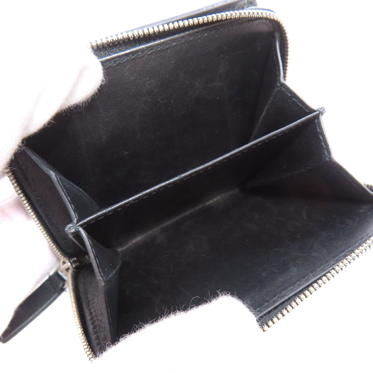BALENCIAGA バレンシアガ 551933 エブリデイ 二つ折り財布（小銭入れあり） レザー レディース 中古