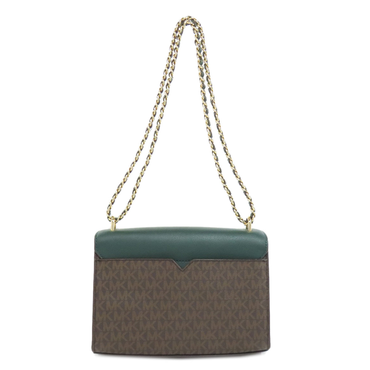 Michael Kors マイケルコース MKシグネチャー チェーンバッグ ショルダーバッグ PVC レディース 中古