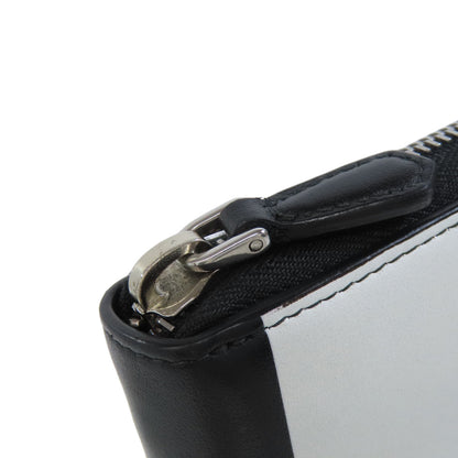 PRADA プラダ ラウンドファスナー 長財布（小銭入れあり） レザー レディース 中古