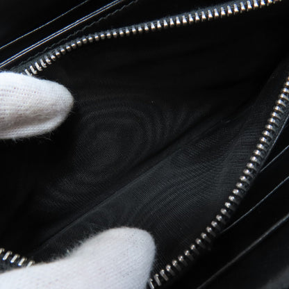 PRADA プラダ ラウンドファスナー 長財布（小銭入れあり） レザー レディース 中古