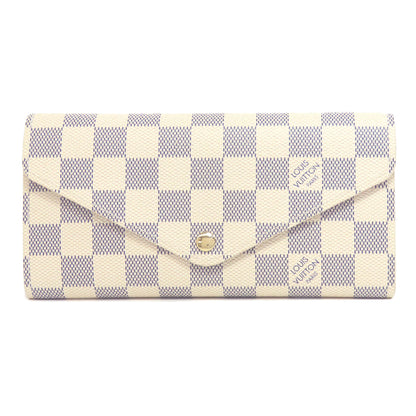LOUIS VUITTON ルイヴィトン M63020 ポルトフォイユ ジョゼフィーヌ 二つ折り財布（小銭入れあり） ダミエキャンバス レディース 中古