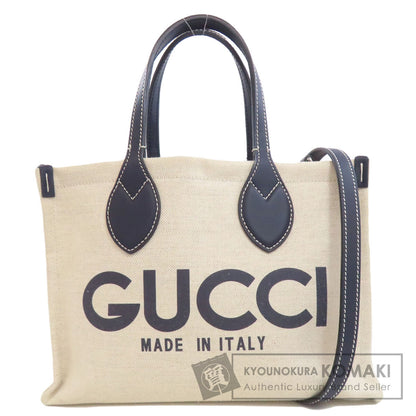 GUCCI グッチ 772144 日本限定 GUCCI プリント ミニ 2WAY ハンドバッグ キャンバス レディース 中古