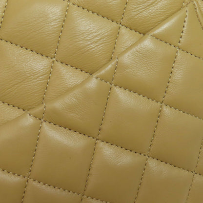 CHANEL シャネル チェーンショルダー マトラッセ ゴールド金具 ショルダーバッグ ラムスキン レディース 中古