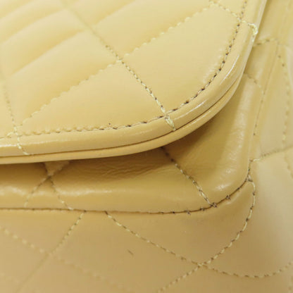 CHANEL シャネル チェーンショルダー マトラッセ ゴールド金具 ショルダーバッグ ラムスキン レディース 中古