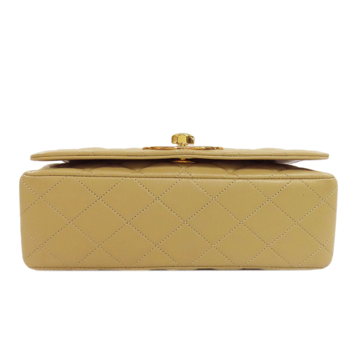 CHANEL シャネル チェーンショルダー マトラッセ ゴールド金具 ショルダーバッグ ラムスキン レディース 中古