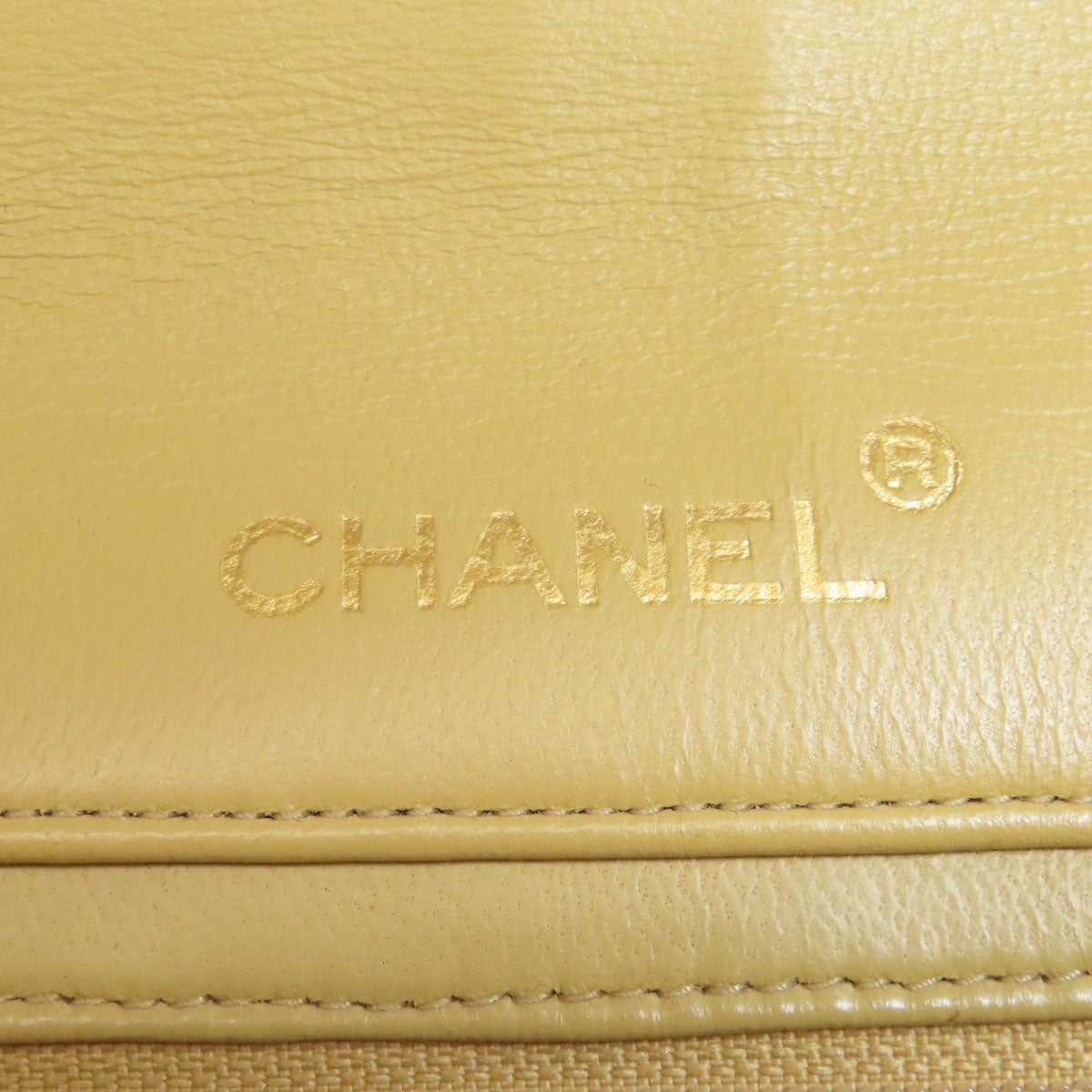 CHANEL シャネル チェーンショルダー マトラッセ ゴールド金具 ショルダーバッグ ラムスキン レディース 中古