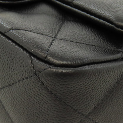 CHANEL シャネル チェーンショルダー ココマーク ゴールド金具 ショルダーバッグ グレインド カーフスキン レディース 中古