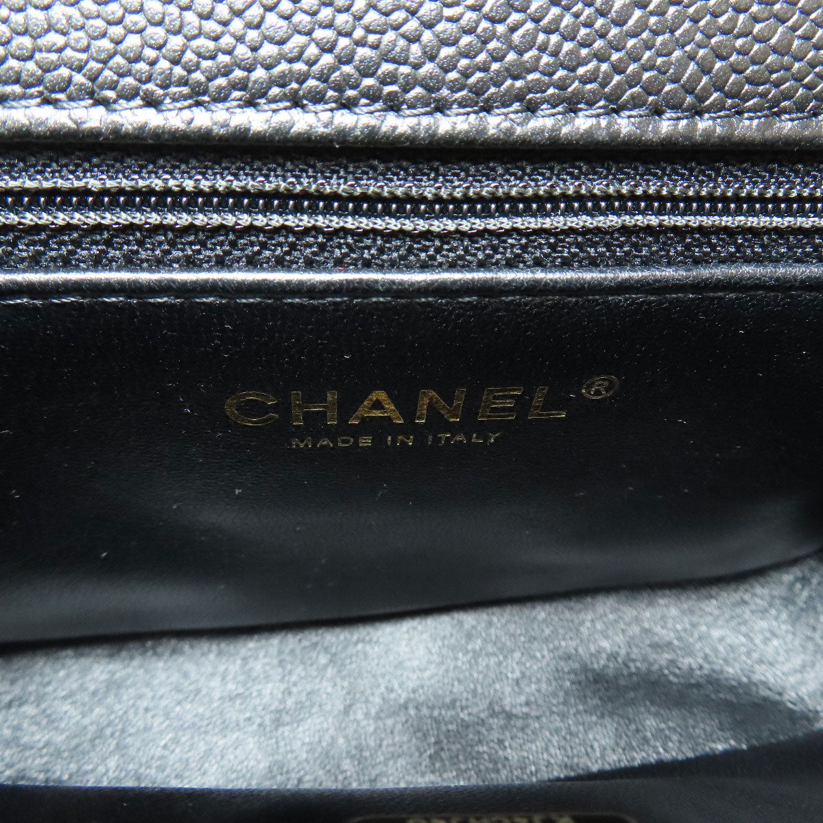 CHANEL シャネル チェーンショルダー ココマーク ゴールド金具 ショルダーバッグ グレインド カーフスキン レディース 中古